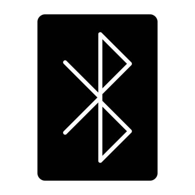 Tek bir izole simgenin vektör illüstrasyonu