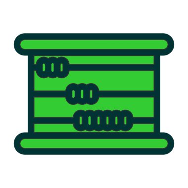 Çizgi film simgesinin vektör çizimi