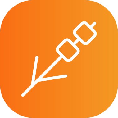 Benzersiz Uydu Vektör Kabartma Simgesi