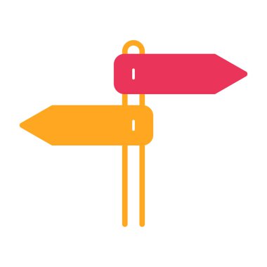 ok simgesi vektör illüstrasyonu