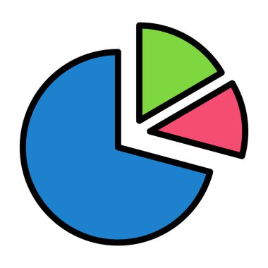 Çizelge. Web simgesi basit illüstrasyon