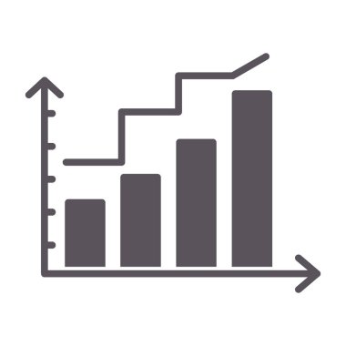 grafik vektör simgesi. Beyaz arkaplanda izole edilmiş grafik çizimi.