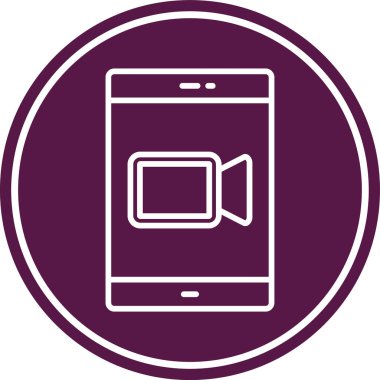 Kişisel ve ticari kullanım için vektör mobil simgesi.