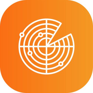 Modern simgenin vektör illüstrasyonu