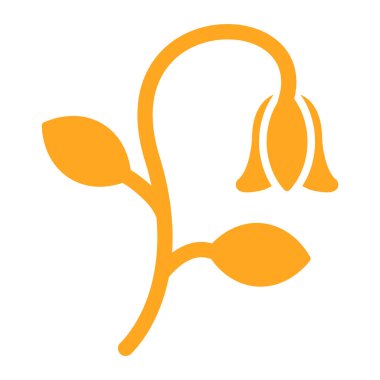 bitki simgesi vektör illüstrasyonu