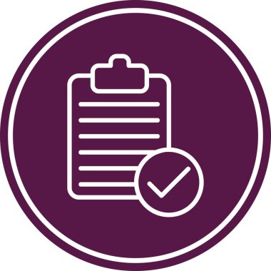 Dosya simgesinin vektör illüstrasyonu