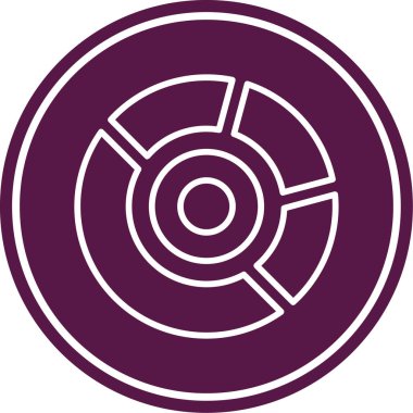 Modern oto tamir simgesinin vektör illüstrasyonu