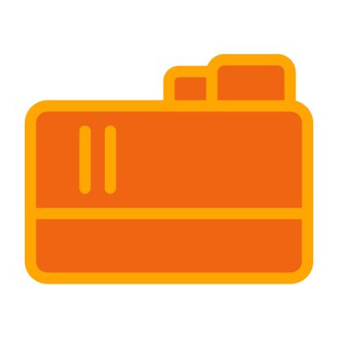 Pil. Web simgesi basit illüstrasyon