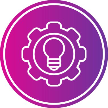 Modern simgenin vektör illüstrasyonu