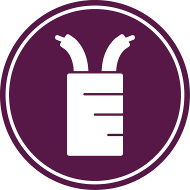 Bir torba şarabın vektör çizimi