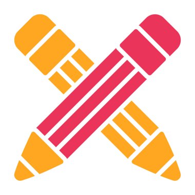 Boya fırçalar vektör simgesi