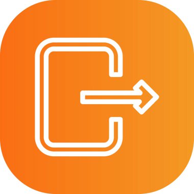 ok simgesi vektör illüstrasyonu