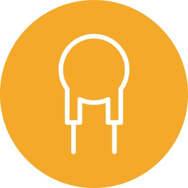 Modern simgenin vektör illüstrasyonu