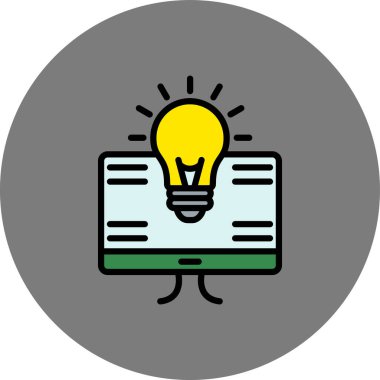 seo modern simgesinin vektör illüstrasyonu