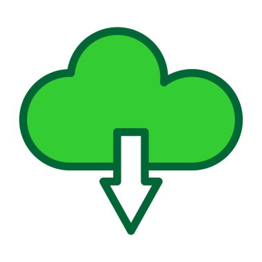 Bulut hesaplama vektör illüstrasyon tasarımı indir