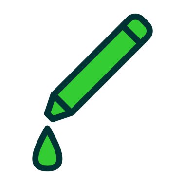 kalem simgesi vektör illüstrasyonu