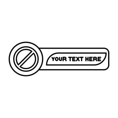 İngiliz anahtarını tutan elin vektör logosu. onarım ve onarım.