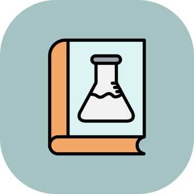 test tüp vektör simgesi