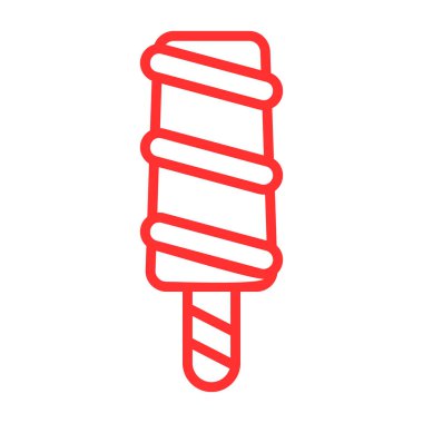 Lolipop. Web simgesi basit illüstrasyon