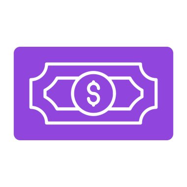 Beyaz arka planda dolar vektör illüstrasyonu. Birinci kalite semboller. Grafik ve tasarım için vuruş simgesi.