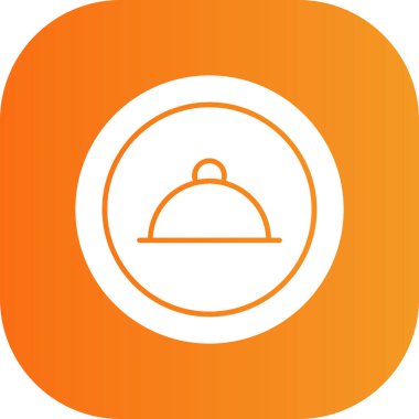 Bir çember simgesinin vektör illüstrasyonu