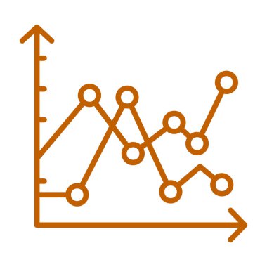 grafik vektör simgesi. biçim düz sembol, kahverengi renk, yuvarlak açılar, beyaz arkaplan