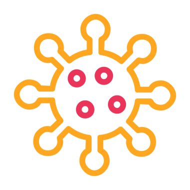 covid 19 koronavirüs, salgın ikon vektör çizimi tasarımı