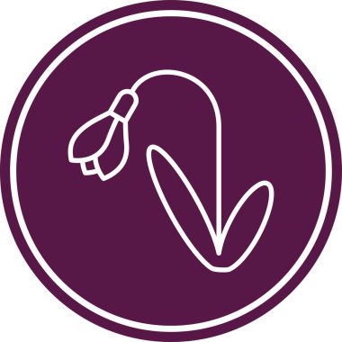 Modern simgenin vektör illüstrasyonu