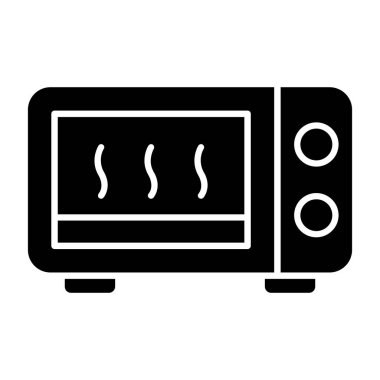 Fırın sembolü. vektör illüstrasyonu