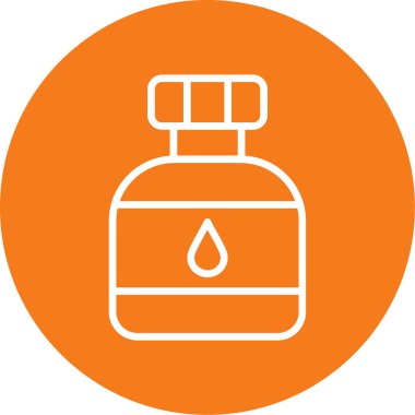 Yağ şişesi vektör illüstrasyonuName