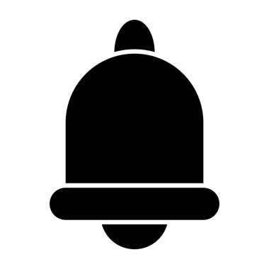 Çan simgesi vektör illüstrasyonu
