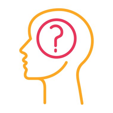 soru işareti ile insan kafası