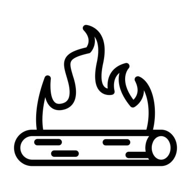 ateş yakma simgesi, özet biçimi