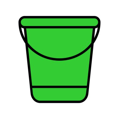 kova dolu vektör simgesi dekoru