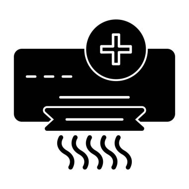 Klima simgesi vektör illüstrasyonu