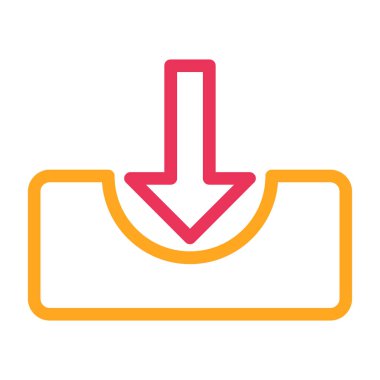 Simge vektör illüstrasyon tasarımı yükle