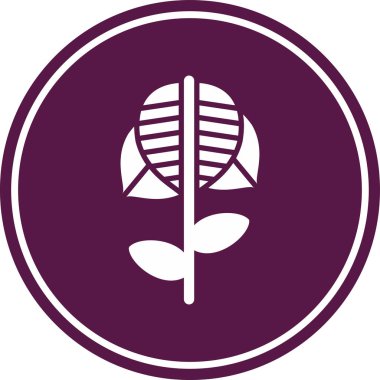 Yaprak vektör simgesi modern illüstrasyon