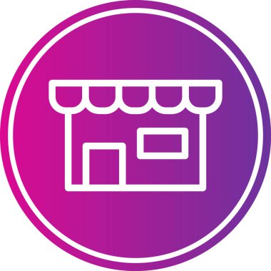 Bir depolama simgesinin vektör çizimi