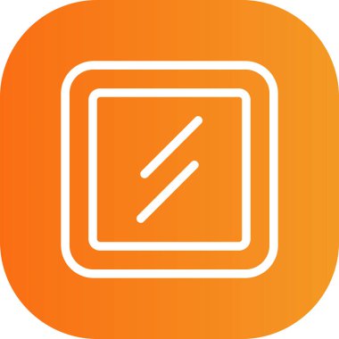 Cep telefonunun bir simgesinin vektör çizimi