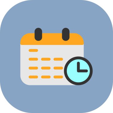 Alarm saat vektör simgesi