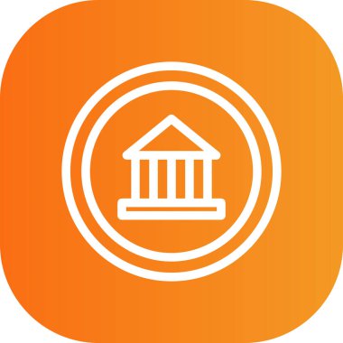 Benzersiz kütüphane oluşturma vektör simgesi