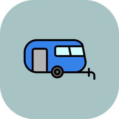 araba simgesi, vektör illüstrasyonu