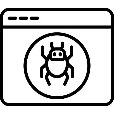 Modern simgenin vektör illüstrasyonu simge eksikliği