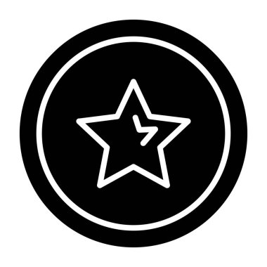 Moda tarzı izole edilmiş arkaplan gruplandırılmış yıldız simgesi