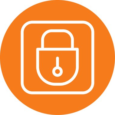 ikon vektör illüstrasyonunu kilitle