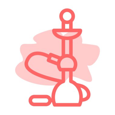 Bir noel ağacı simgesinin vektör illüstrasyonu