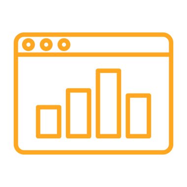 İş simgesinin vektör illüstrasyonu