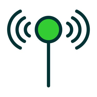 wifi vektör düz simge