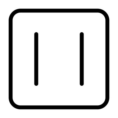 Beyaz arkaplanda pil simgesi izole edildi