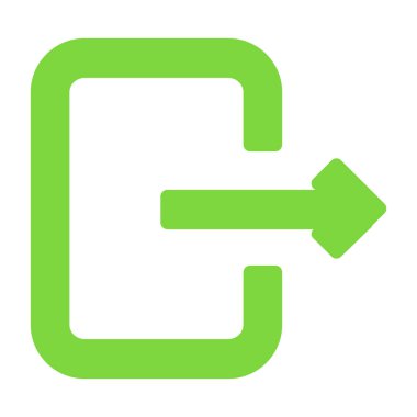 Düz vektör simge açmak